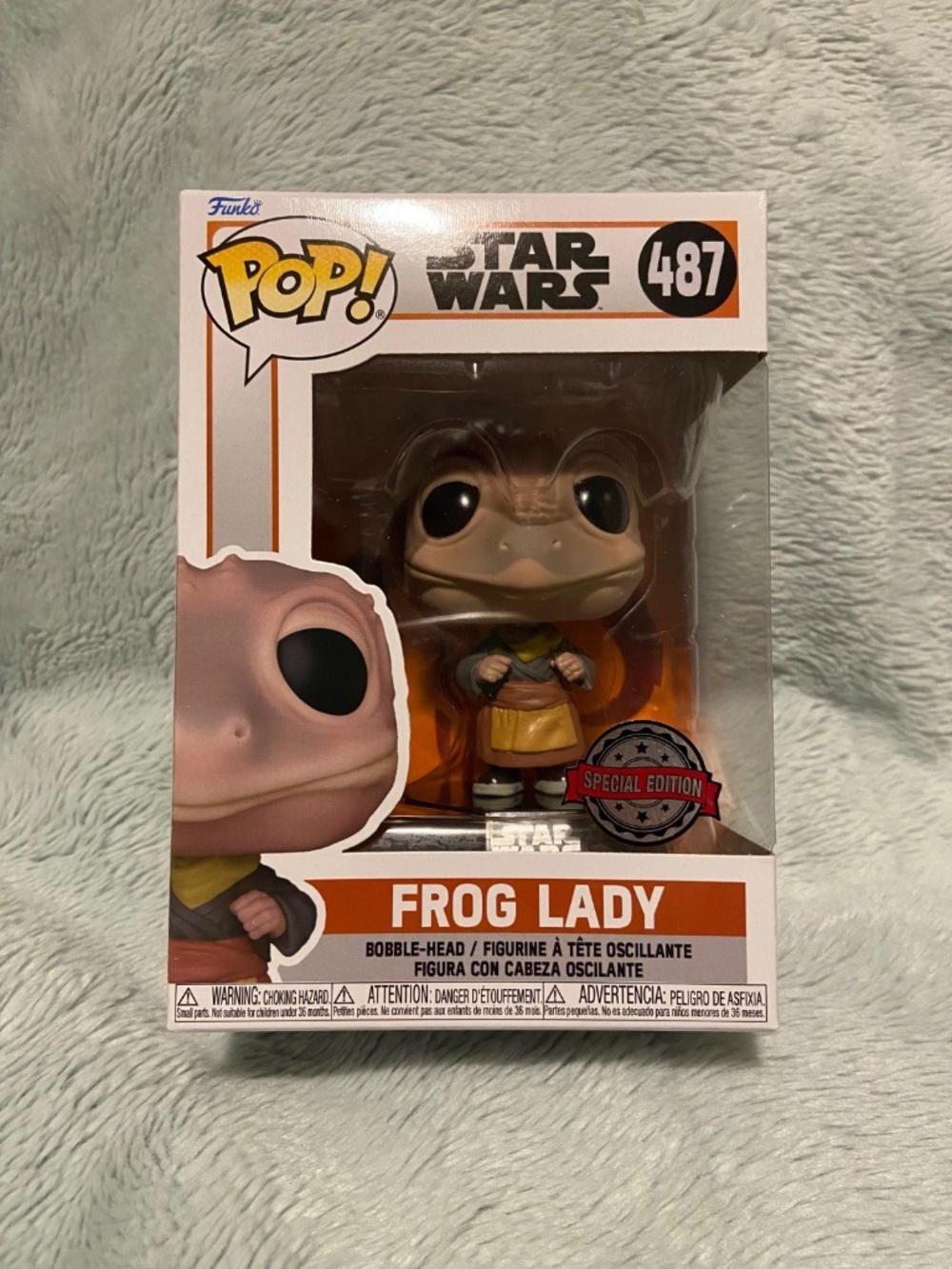 Funko Pop Star Wars The Mandalorian Frog Lady Special Edition #487